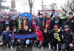 Ezeli rakiplerden ebedi dostluk; taraftarlar, depremzedeler için tek yürek