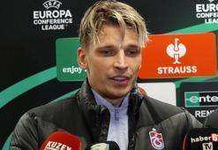 Trabzonspor'a galibiyeti getiren Larsen "Tüm ulus için oynadık"