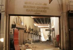 Tarihi Maraş Çarşısı'ndaki 495 dükkan kapalı