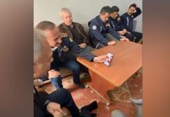 İtfaiyeciler kurtardıkları 10 yaşındaki Erdem'i görüntülü aradı