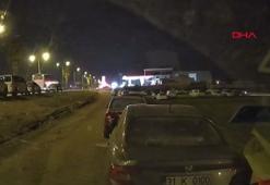 Hatay’da yaşanan deprem, araç kamerasına böyle yansıdı