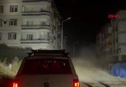 Hatay'da deprem anına ilişkin görüntüler