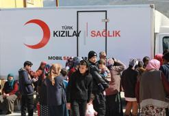 Kızılay mobil sağlık ekiplerinin lokasyonları güncellendi