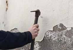 Çiviyle beton kontrol edenlere karşı uyarı