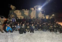 İran sınır hattından giriş yapan 232 kaçak göçmen yakalandı