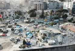Antakya'daki son durum havadan görüntülendi