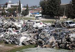 Hatay'daki 'araç mezarlığı'