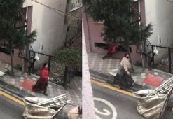 Apartman sakini hırsızları 'silahımı getirin' diye bağırarak korkuttu