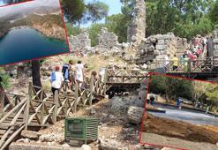 Çevrecilerin tepki gösterdiği Phaselis'teki çalışmalar için bakanlıktan 'Doğaya zarar verilmeyecek' açıklaması