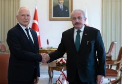 TBMM Başkanı Şentop, KKTC'li mevkidaşı ile görüştü