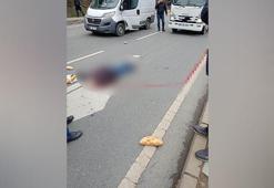 Ekmek alıp evine gitmek isterken kamyonetin çarpmasıyla öldü