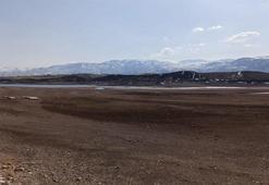 Kılıçkaya Barajı kurudu