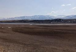 Kılıçkaya Barajı kurudu