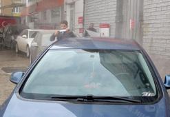 Doğu'da toz taşınımı sonrası yağmur; oto yıkamacılarda yoğunluk oluştu