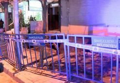 Bahçelievler'de önündeki kaldırım çöken apartman tedbir amaçlı boşaltıldı