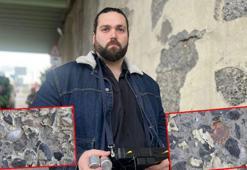 Betonunda midye kabukları ortaya çıkan köprü tedirgin etti