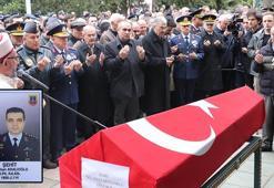 Şehit Pilot Albay Adalıoğlu, son yolculuğuna uğurlandı