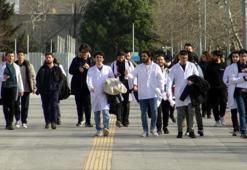 Cerrahpaşa Veteriner Fakültesi öğrencileri bugün de eylem yaptı