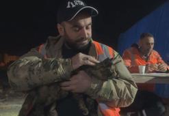 Afşin'de enkazdan kurtarılan kedi, Çorum'da yeni yuvasında