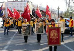 Tekirdağ'dan Çanakkale'ye '57'nci Alay Vefa Yürüyüşü' başladı