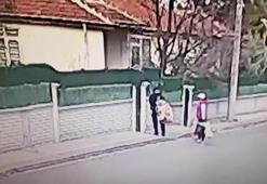 Evden çeyiz hırsızlığı kamerada