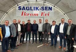 ‘Sağlık-Sen İkram Evi’ Hatay ve İskenderun’da hizmete başladı