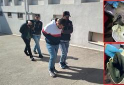 Ayakkabılarından anahtar görünümlü hassas terazi ile uyuşturucu çıktı