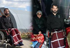 Çadırda yaşayan kas hastası Mehmet, konteyner istiyor