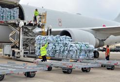 Japonya'dan gönderilen yardım uçağı Adana'ya iniş yaptı
