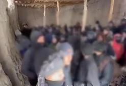 Van'da, metruk evde 86 kaçak göçmen yakalandı