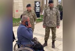 MSB: Selden etkilenen vatandaşa, akülü tekerlekli sandalye teslim edildi