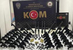 Mersin'de yasa dışı silah ticareti operasyonu: 4 gözaltı