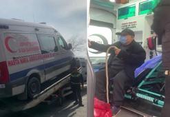 Esenyurt Belediyesine ait ambulans hasta nakli sırasında haczedildi