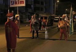 Tekirdağlılar sahura mehter takımının marşlarıyla uyanıyor