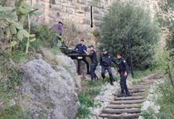 Tarihi kalenin surunun yakınında erkek cesedi bulundu