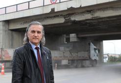 Prof. Dr. Çağatay'dan hasarlı köprü uyarısı; 'Komple çökebilir'