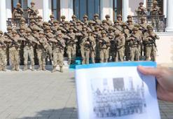 Tekirdağ'da askerlerin tarihi fotoğrafı yeniden canlandırıldı