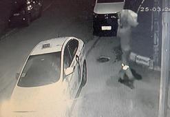 Pendik'te 30 kiloluk petek temizleme makinesini böyle çaldı