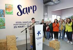 Küçükçekmece’de down sendromlu Sarp’tan farkındalık sergisi