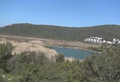 Bodrum'da Gölköy Kovalık Sulak Alanı, kurumaya başladı