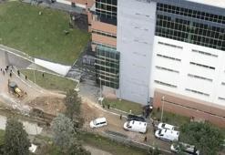 Üniversite yerleşkesinde göçük: 1 işçi yaralandı