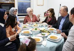 Emine Erdoğan, New York'ta Türk ailenin evinde iftar yaptı