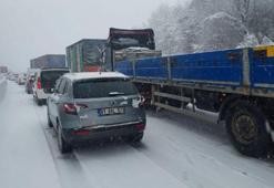 D-100 kara yolunun İstanbul istikameti trafiğe açıldı