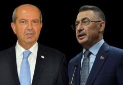 Fuat Oktay'dan KKTC Cumhurbaşkanı Tatar'a geçmiş olsun telefonu