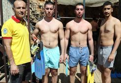 Depremzede 3 genç, cankurtaranlık eğitimi alıyor