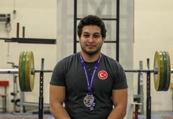 'Kaza'yla başladığı yeni hayatında halterle doğdu