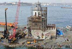 Kız Kulesi'nde kubbe ortaya çıktı