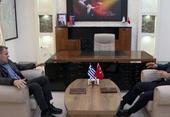 Bakan Akar, Hatay'da Yunanistan Savunma Bakanı ile bir araya geldi