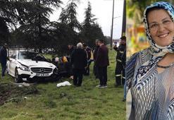 Otomobil ağaca çarptı: 1 ölü, 3 yaralı