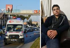 Üst geçitten atladı, üzerine düştüğü TIR'ın altında kalıp öldü